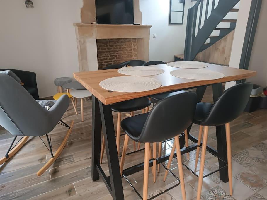 Les Deux Pieds Sous La Couette Villa Saint-Aubin-Sur-Mer  Exteriör bild